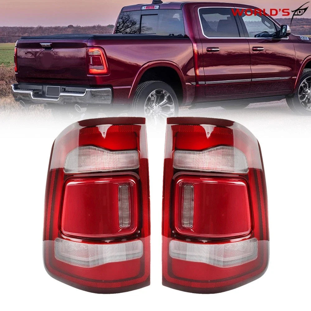 Pair LED Tail Lights for Dodge Ram 1500 (2019–2021)
