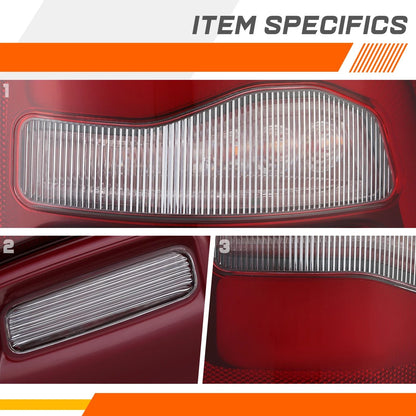 Taillight Assembly Chrome RH Side for Ram 1500 (2019–2024)