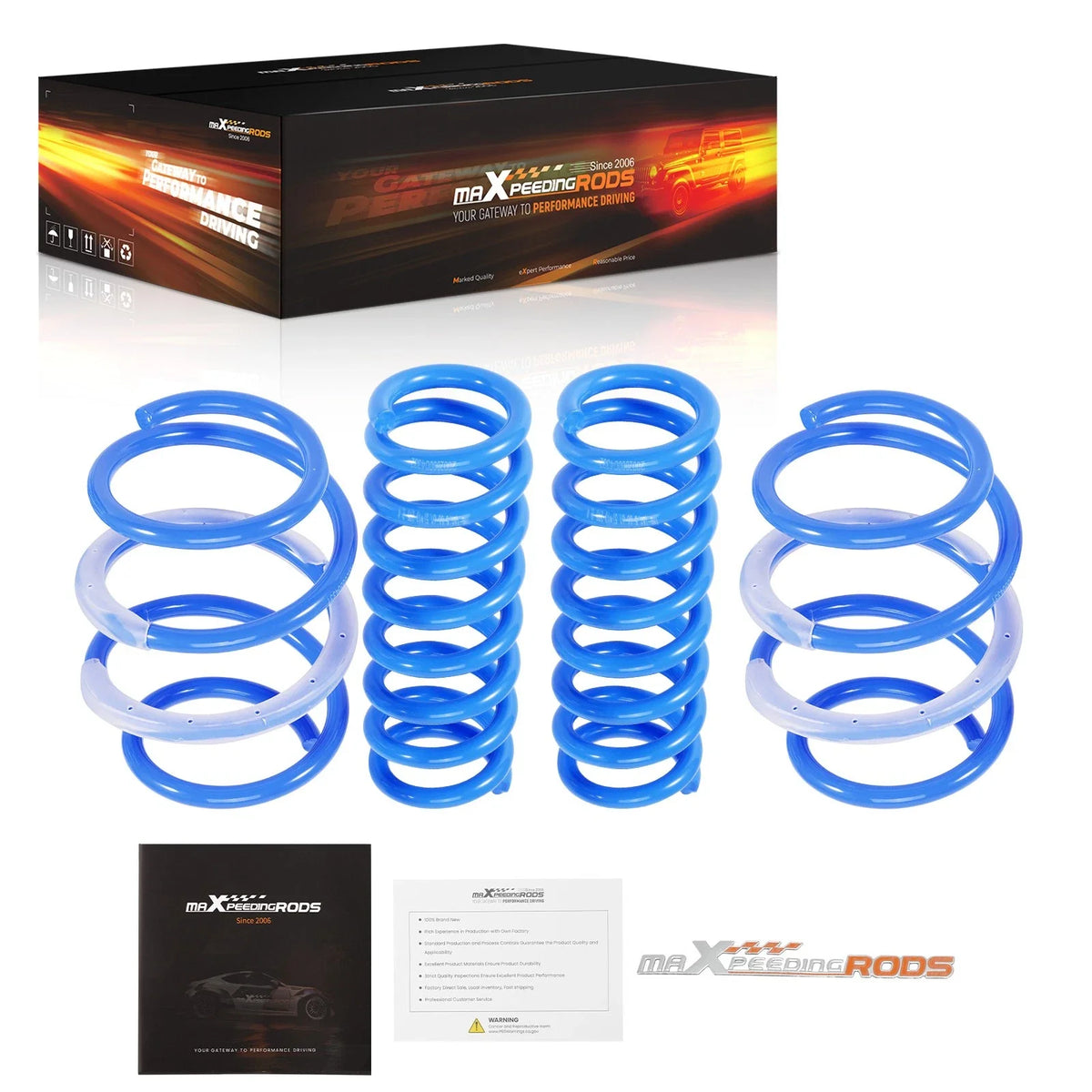 MaXpeedingrods Sport Lowering Spring 1.7"F/2.0"R for BMW M235i/M240i (2014–2020)
