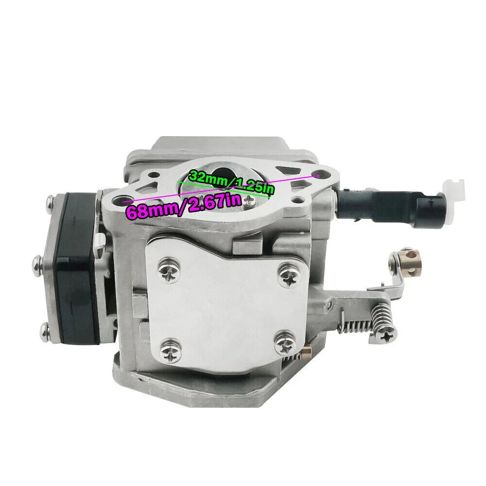 Carburetor Assy for Yamaha 2-Stroke 9.9hp 15hp (1990–1999) 63V-14301-00 63V-14301-10