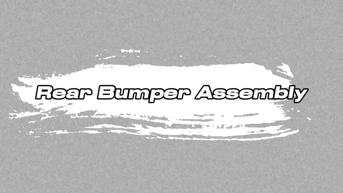 Chrome Rear Step Bumper Assembly for Chevy S10/GMC Sonoma (1998–2004)