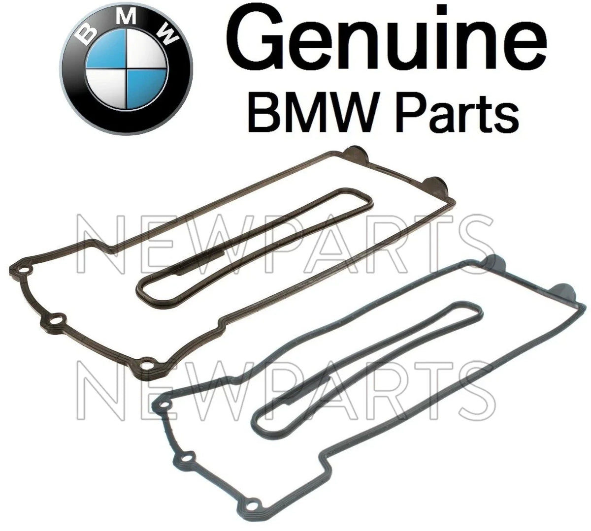 Set of 2 Valve Cover Gaskets & 22 Seals for BMW E31 E38 E39 (1990–2003)