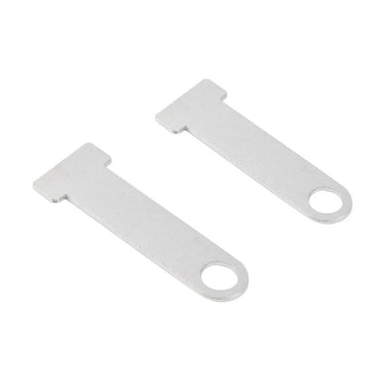 Stainless Steel D-Ring Lock Extensions for Helmet (1 Pair) - 3.5" 1/4