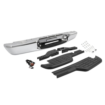 1998-2004 Chevy S10/GMC Sonoma Chrome Rear Step Bumper Assembly
