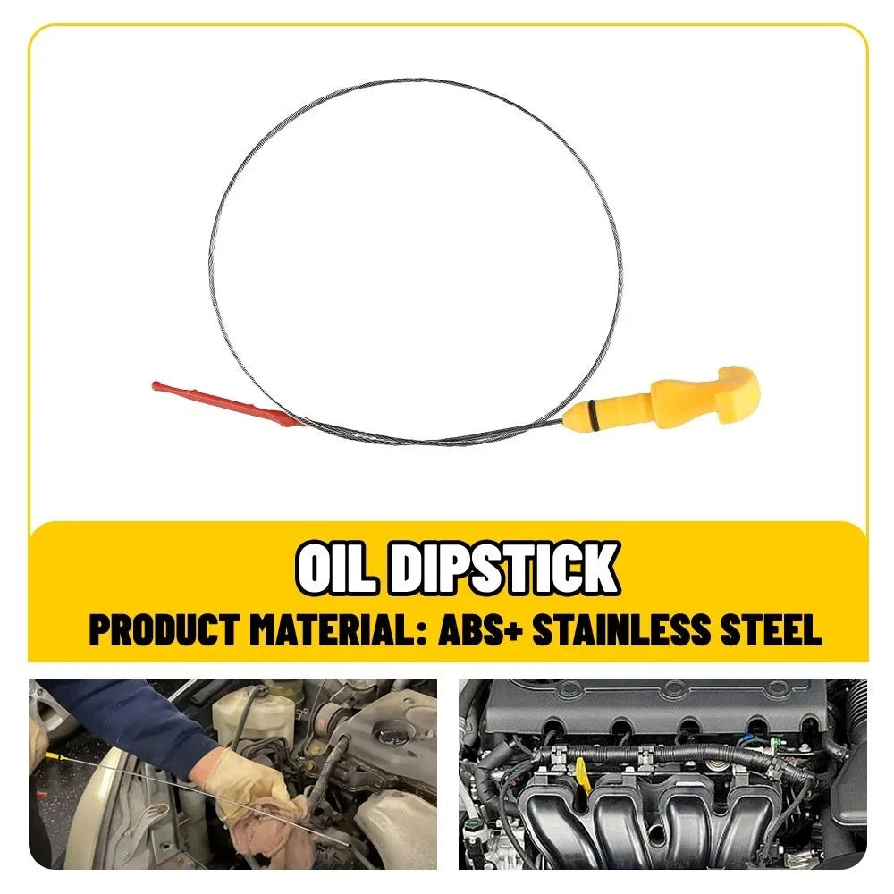 Oil Level Dipstick for Hyundai Elantra/Kona/Sonata/Veloster (2011–2023) 266112E022 EXV