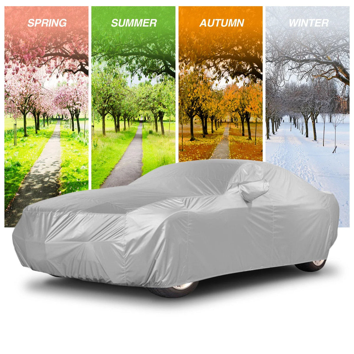 Full Car Cover for Neverland (1970–2023) Waterproof Outdoor Sun Snow Dust Resistant