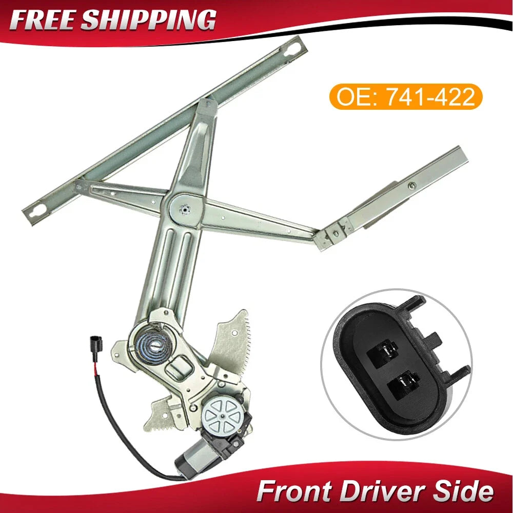 Front Left Window Regulator with Motor for Dodge Ram 1500 2500 3500 4500
