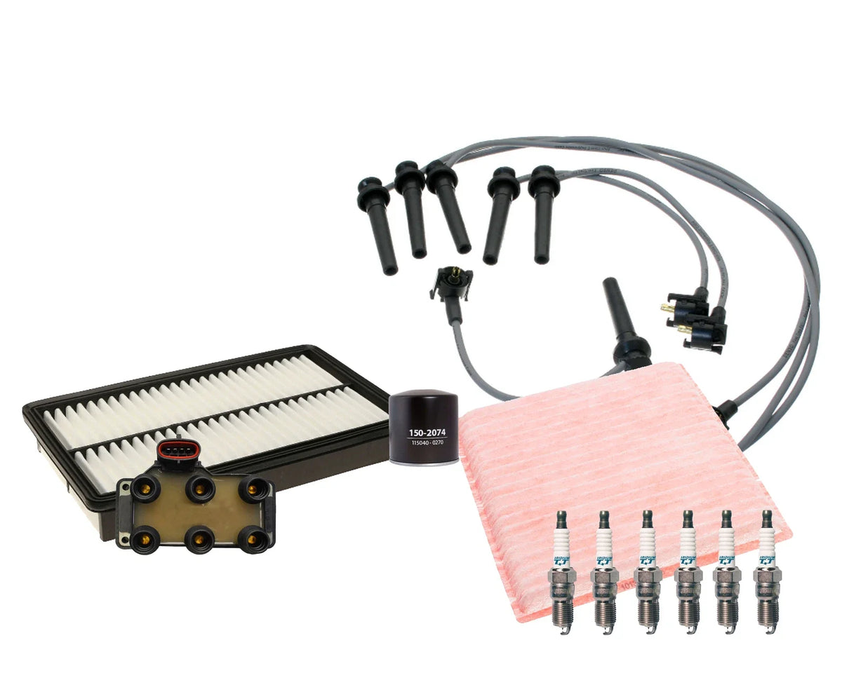 Denso 6 Iridium TT Spark Plug Wire Set for Mazda MPV (1990–1998)