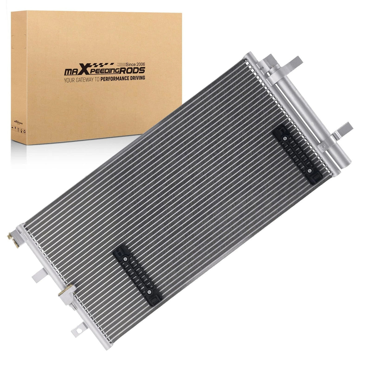 Condenser Assembly for Audi A6 A7 Quattro 2012-2018 w/ Bracket