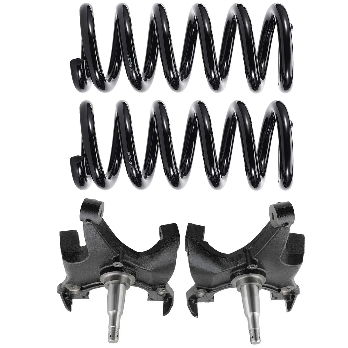 Front Spindle and Spring Kit 4" for GMC Sierra/ Silverado C2500 88-98