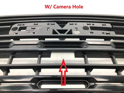 Upper Front Grille #63 Quicksilver Metallic for GMC Sierra 1500 2022-2024