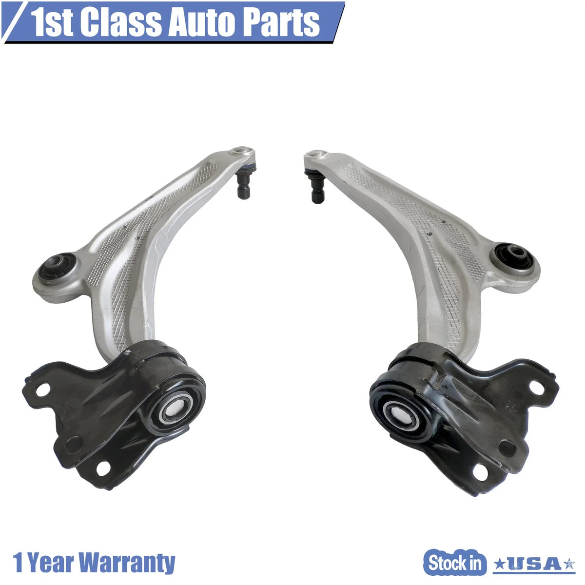 2X Front Lower Control Arm Ball Joint Suspension Kit for Ford Edge (2015–2019)