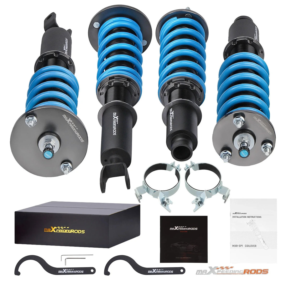 Coilover Shocks Kit 2X for Honda Accord 1990–1997 T6