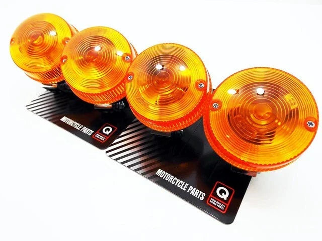 Left Right Turn Signal Blinker Assembly Set for Kawasaki KZ900A 76-77
