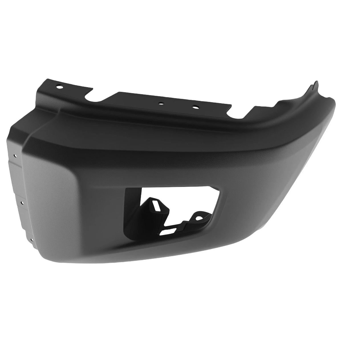 Black Left Front Bumper End Cap for Toyota Tundra (2014–2021)