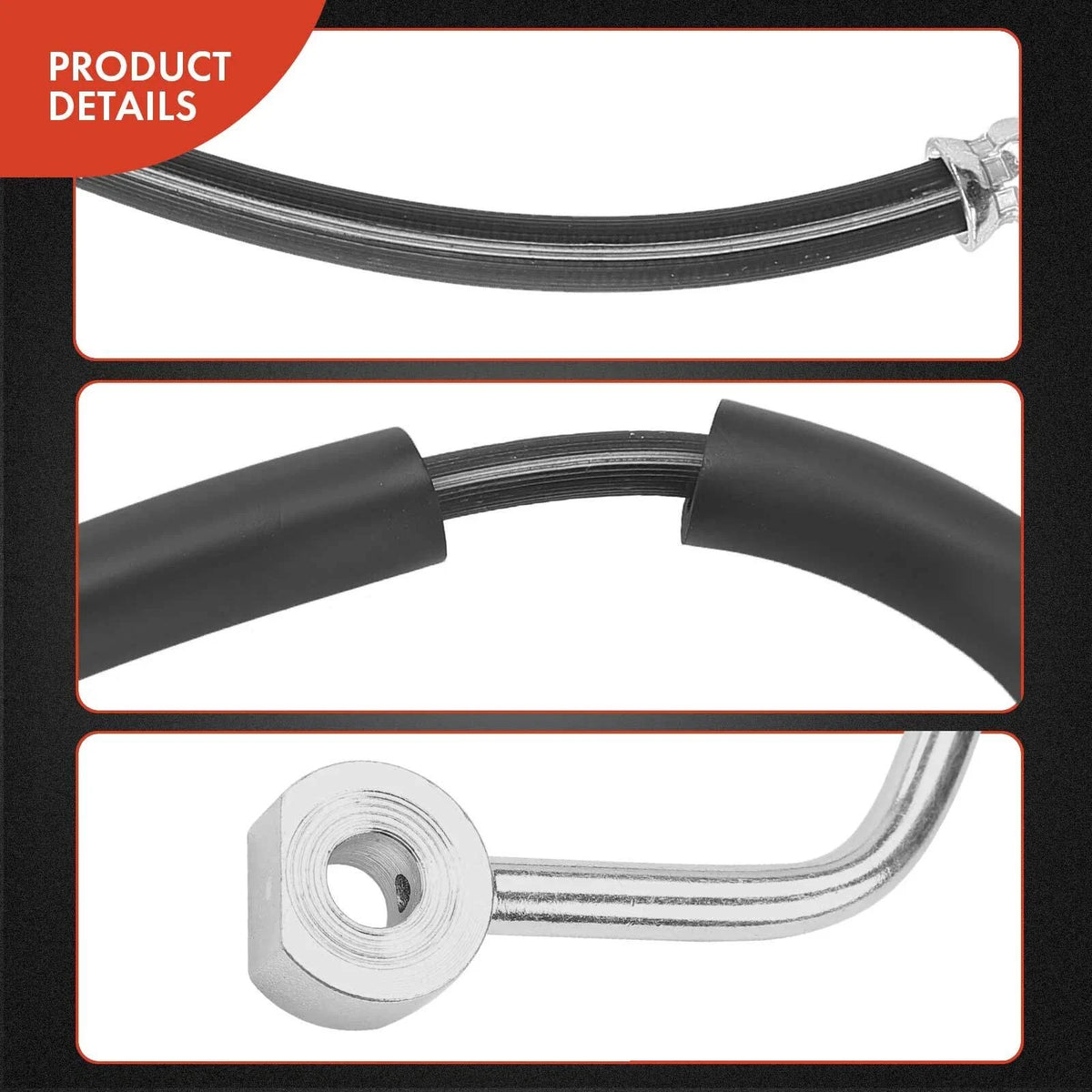 Front Left Brake Hydraulic Hose for Jeep Liberty (2002 to 2007)
