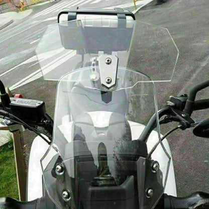 Windshield Extension Deflector, Adjustable for Honda Yamaha (T9)