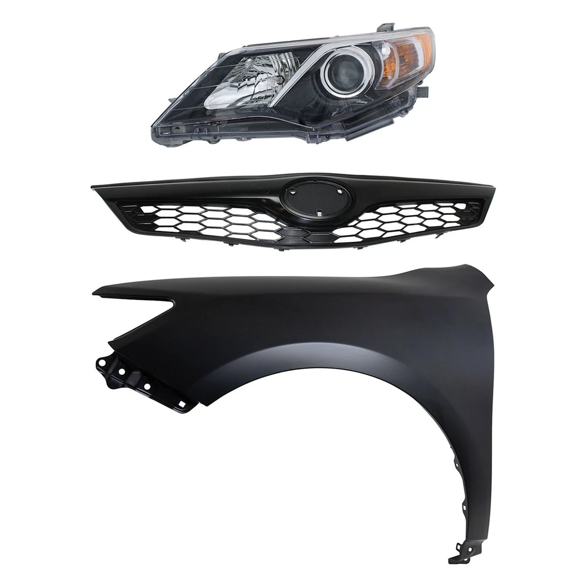 Headlight Kit for Toyota Camry (2012–2014) Driver Side Halogen CAPA
