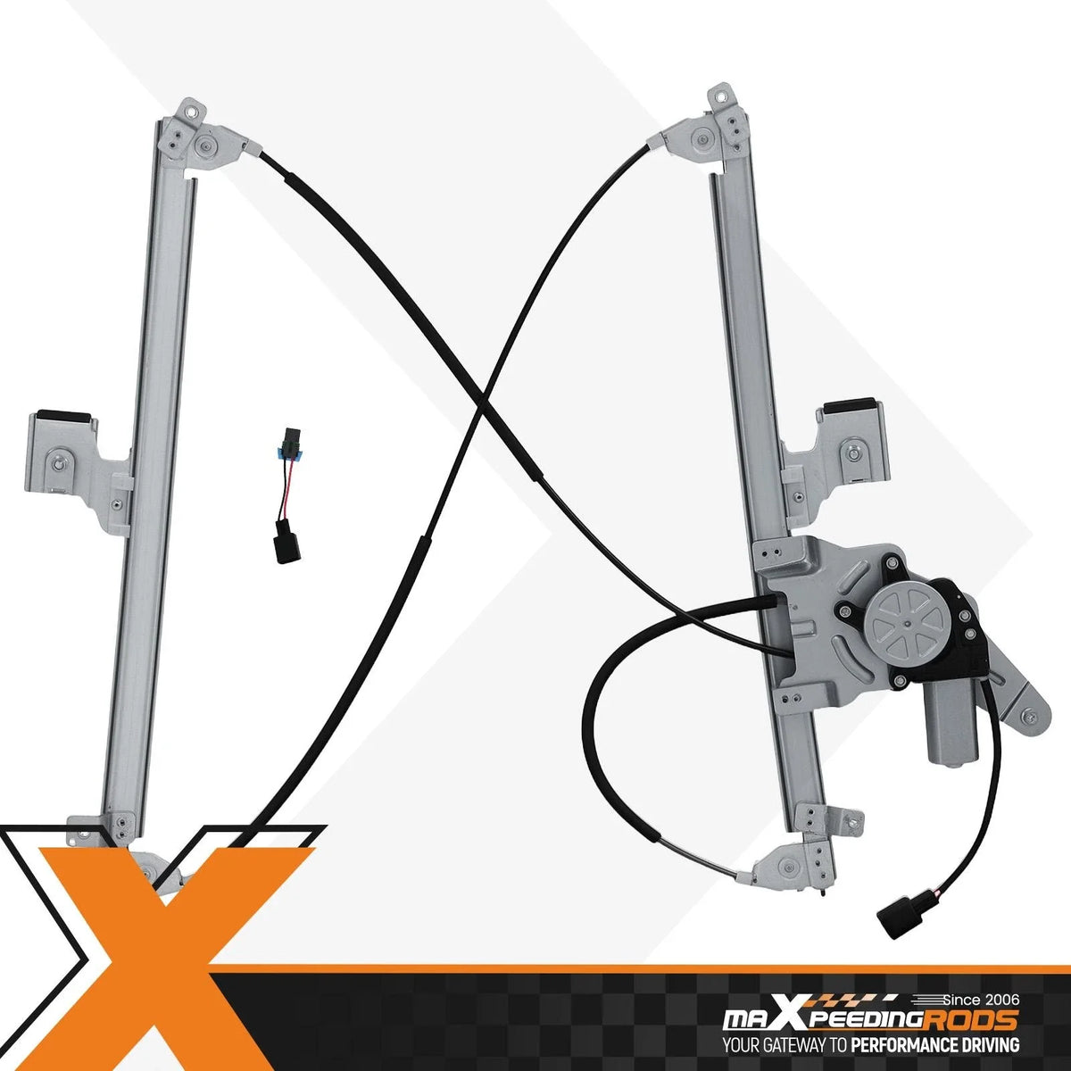 Rear Left Window Regulator with Motor for Chevy Silverado GMC Sierra Yukon (2001–2007)