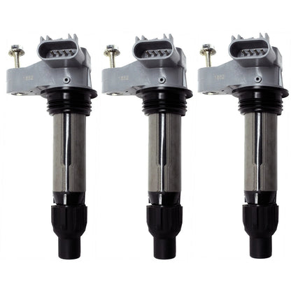 Set of 3 Ignition Coils for Chevy Buick Enclave Traverse Impala CTS G6 (2008–2017)
