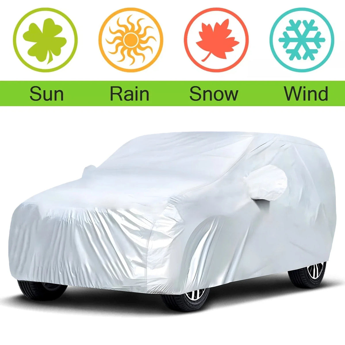 Car Cover Waterproof for Honda - Protects Against Dust, Rain & UV