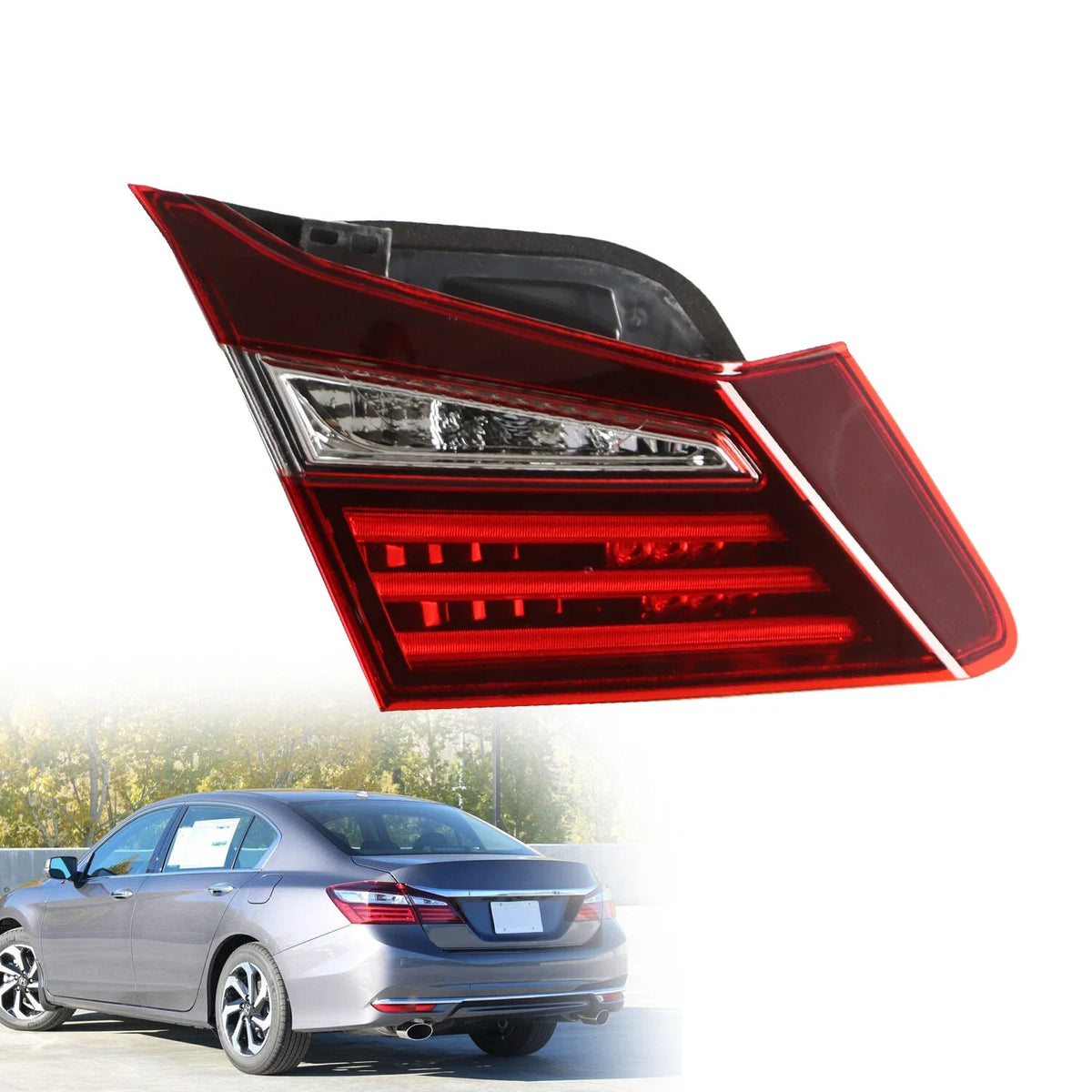 Left Rear Inner Tail Light for 2016-2017 Honda Accord