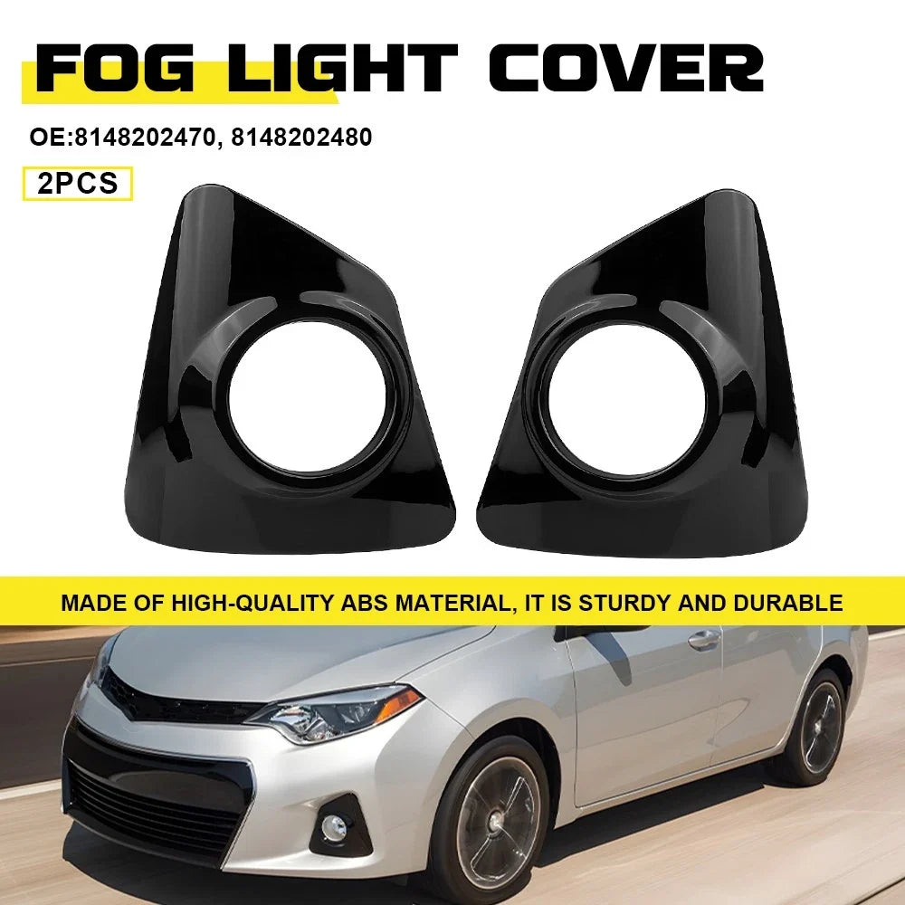 Fog Light Bezel Covers L+R (2014–2016) for Toyota Corolla