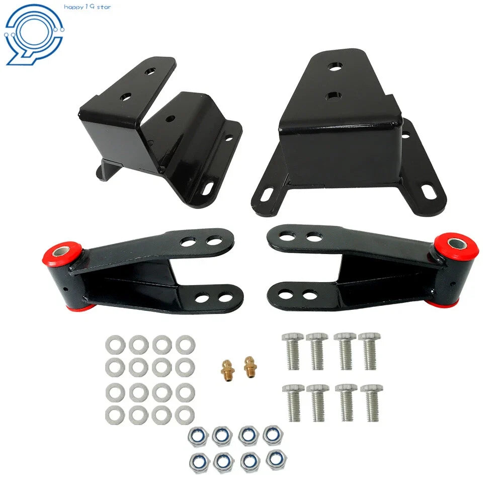 4" Rear Drop Lowering Shackle Kit for Ford F100 2WD (1965–1972)