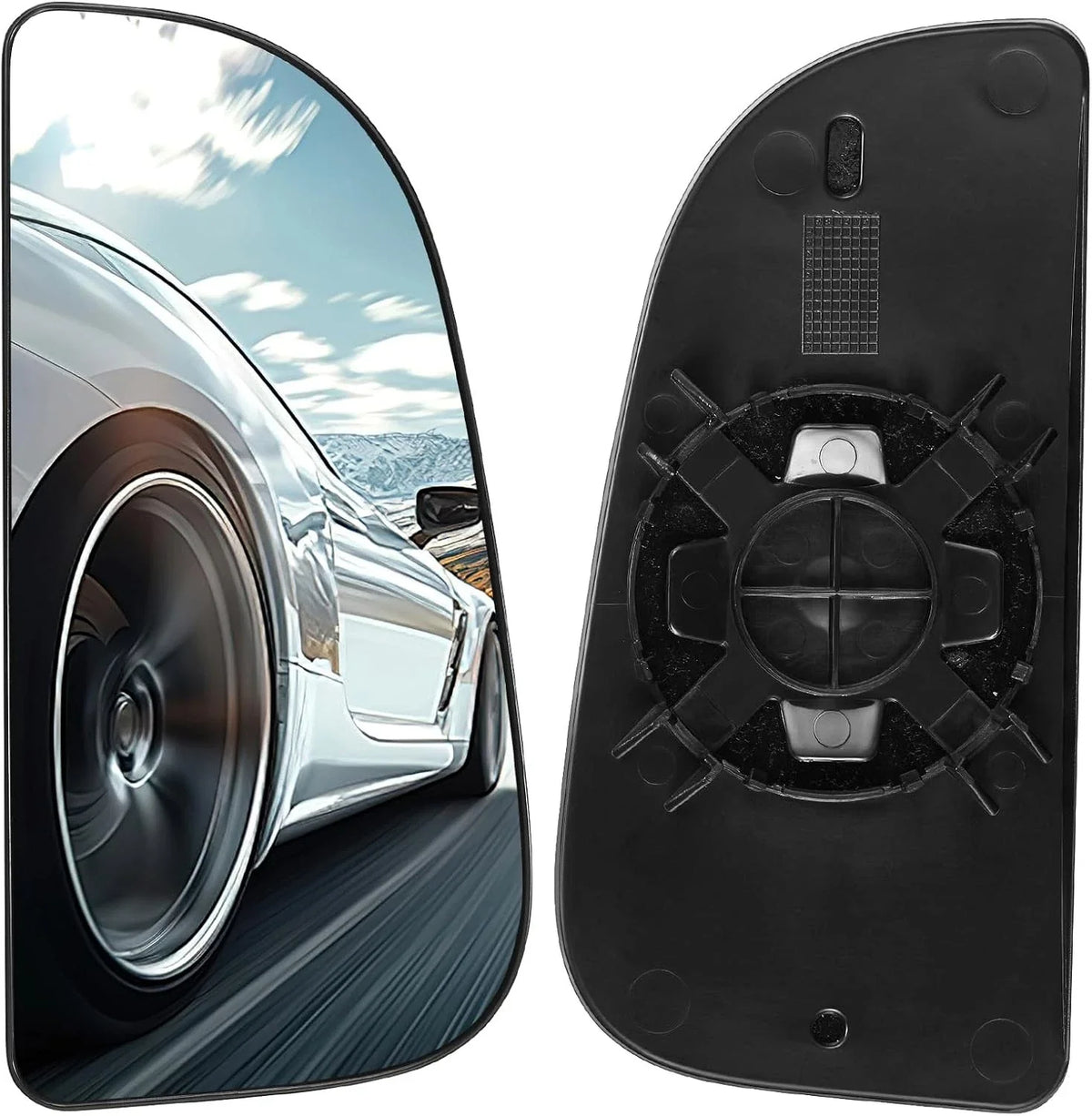 Mirror Glass for Ram 1500 Classic (2015–2019) Passenger Right Side Lower Hand