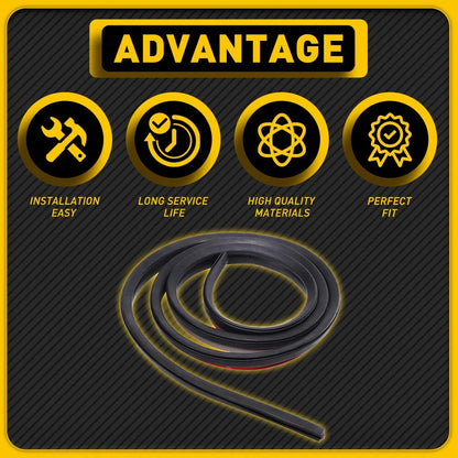 Front Rubber Seal Strip for Windshield Panel - Toyota Hilux N70