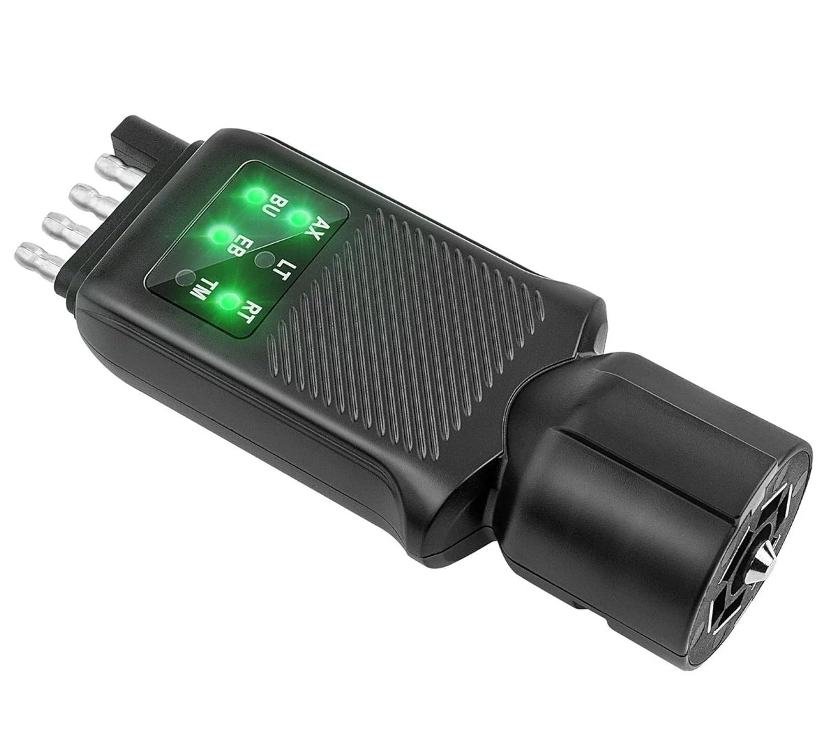 7 Way Blade & 4/5 Pin Flat Trailer Light Tester for