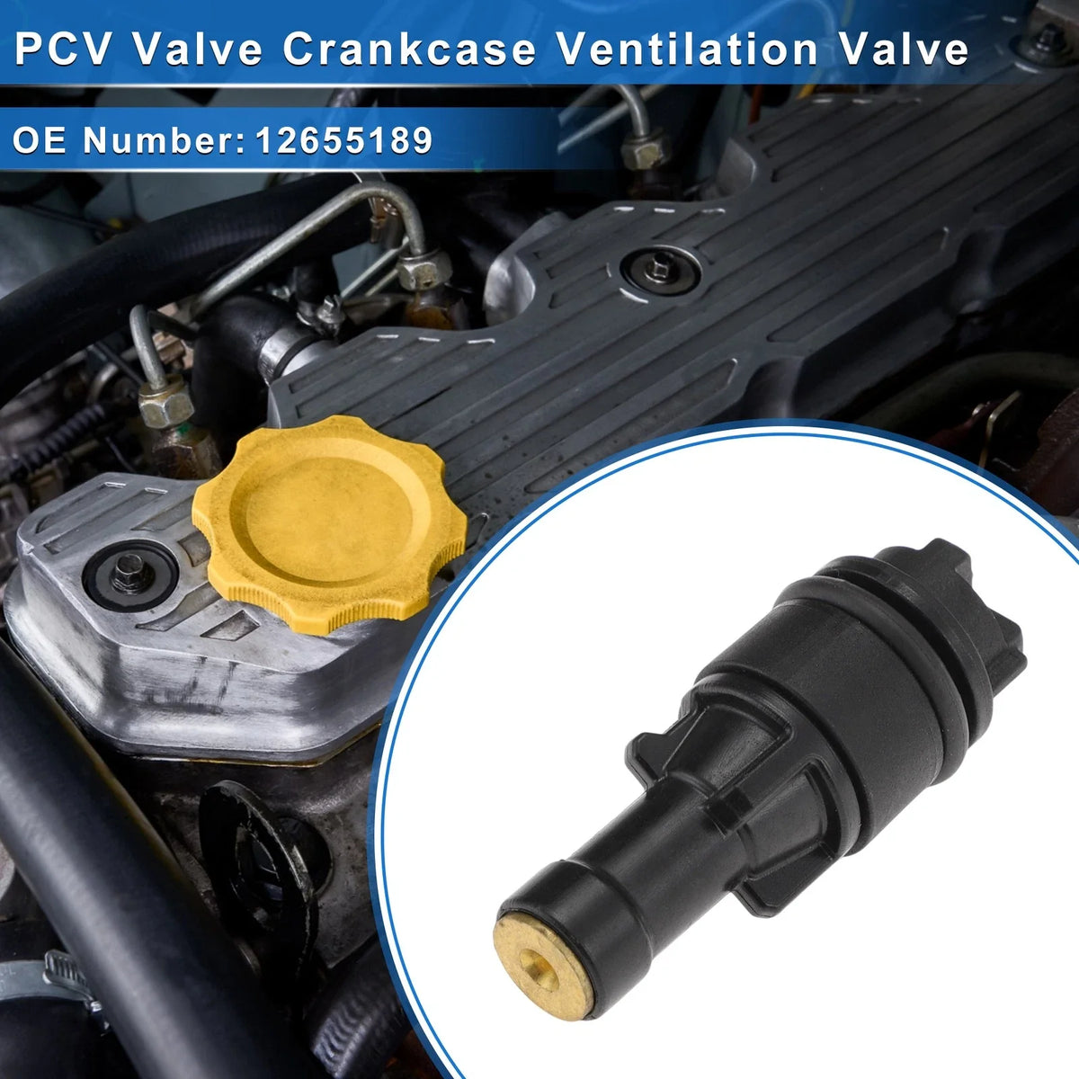 PCV Valve for Buick Envision (2016–2020) No.12655189