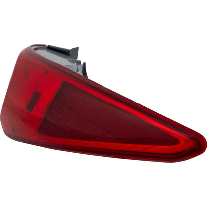 Tail Light for Hyundai Sonata Right Outer (2011–2014) Halogen CAPA