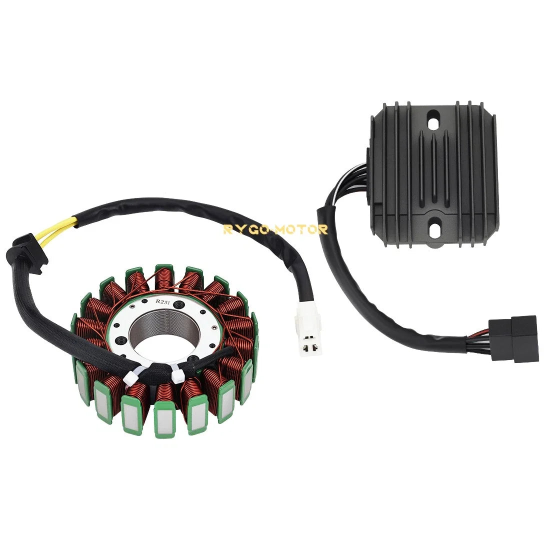 Magneto Stator with Voltage Rectifier for 2000-2003 Suzuki GSX-R750