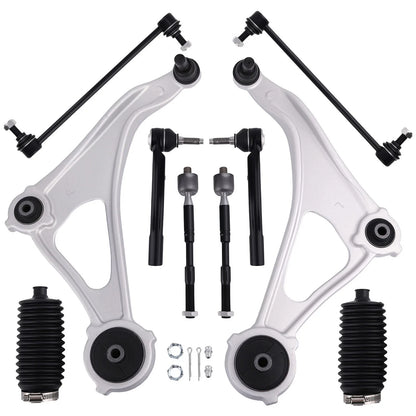 Front Lower Control Arms with Ball Joint & Sway Bar Tie Rod for Nissan Altima (2013–2014)
