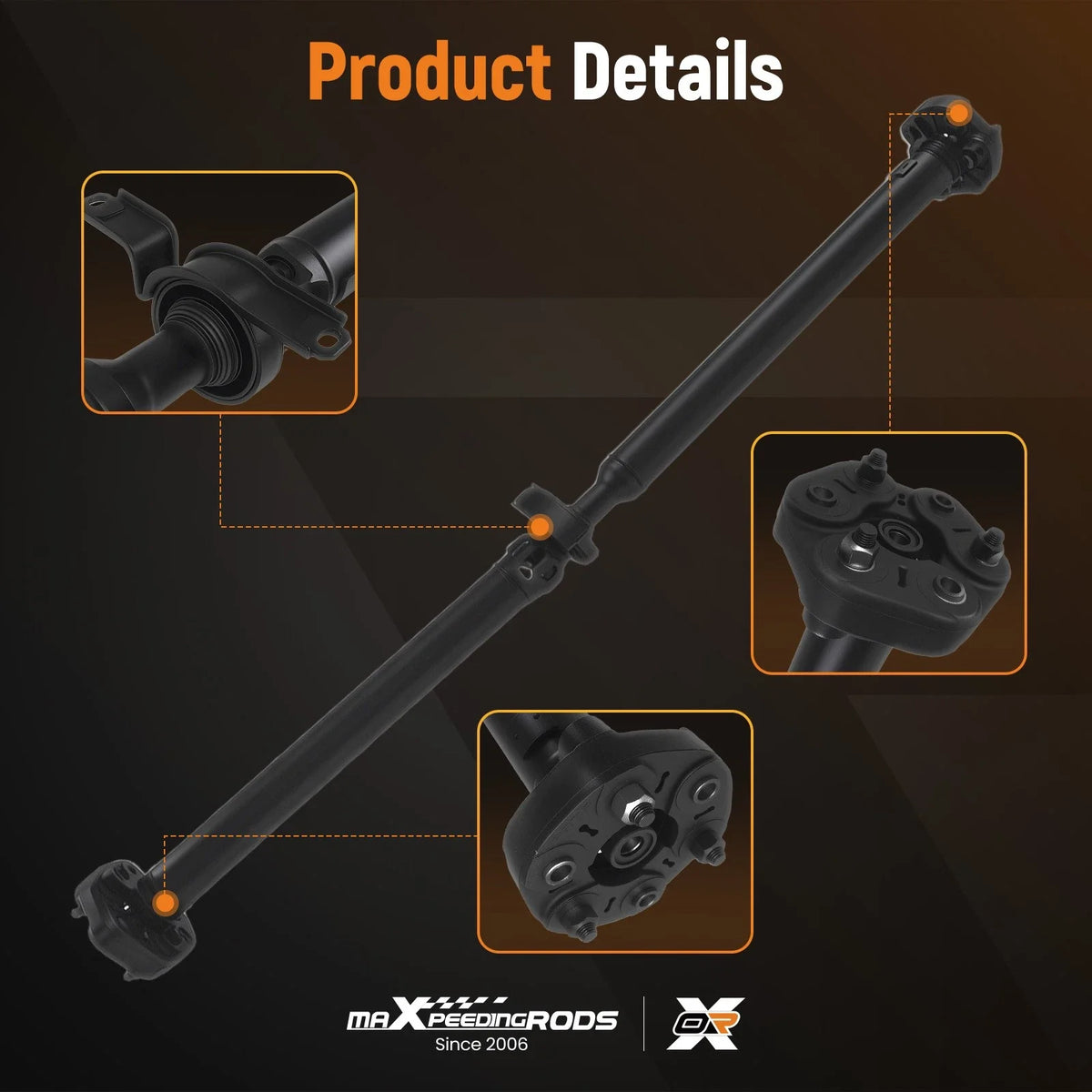 Rear Driveshaft Prop Shaft for Chevrolet Camaro 2010–2015 976-677