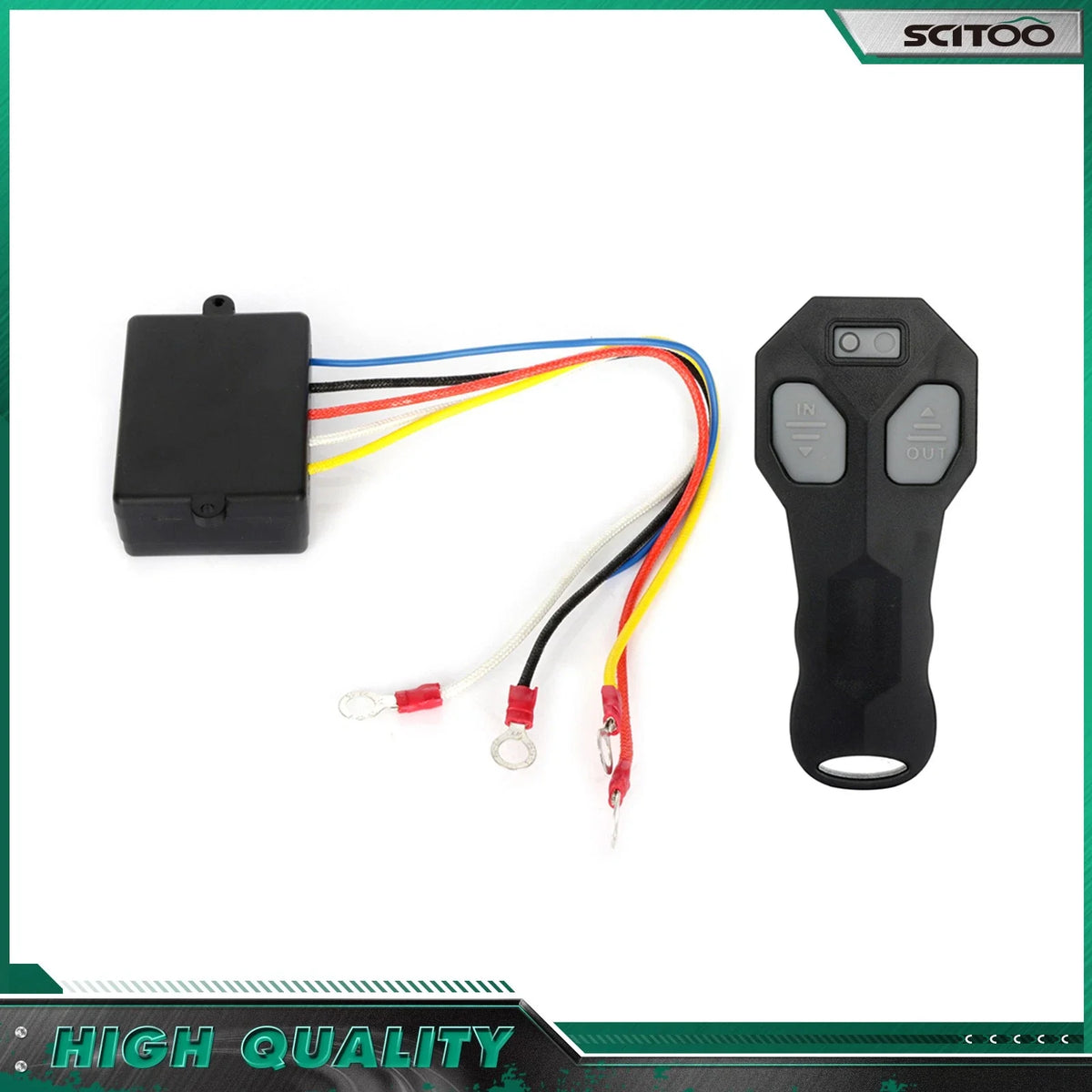 Universal Wireless Remote Control Kit for DC12V Winch - Car/Truck/ATV/UTV