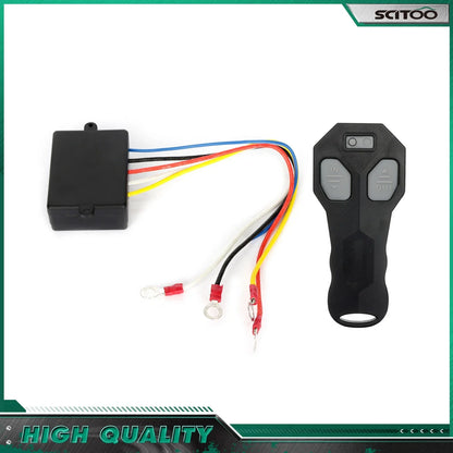 Universal Wireless Remote Control Kit for DC12V Winch - Car/Truck/ATV/UTV
