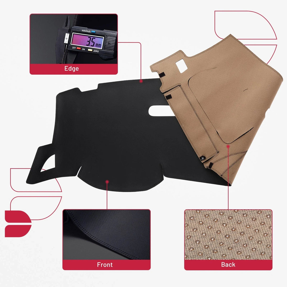 Dashboard Cover for GMC Sierra 1500 (2014–2018)