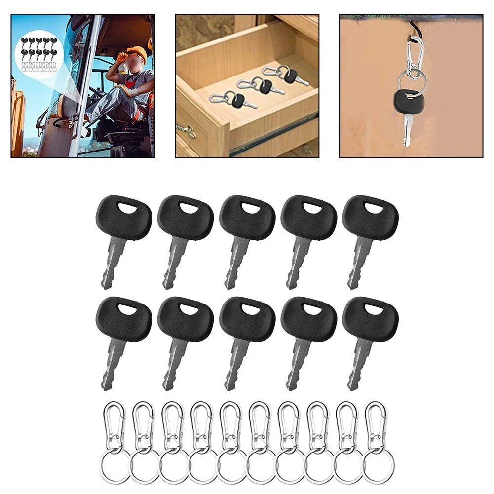 10PCS Ignition Keys Set for Reliable Operation
