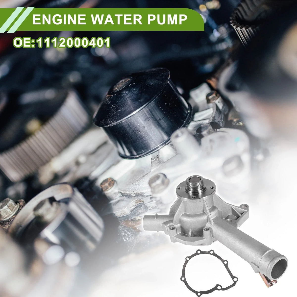 Engine Water Pump for Mercedes-Benz C-Class (No. 1112000401)