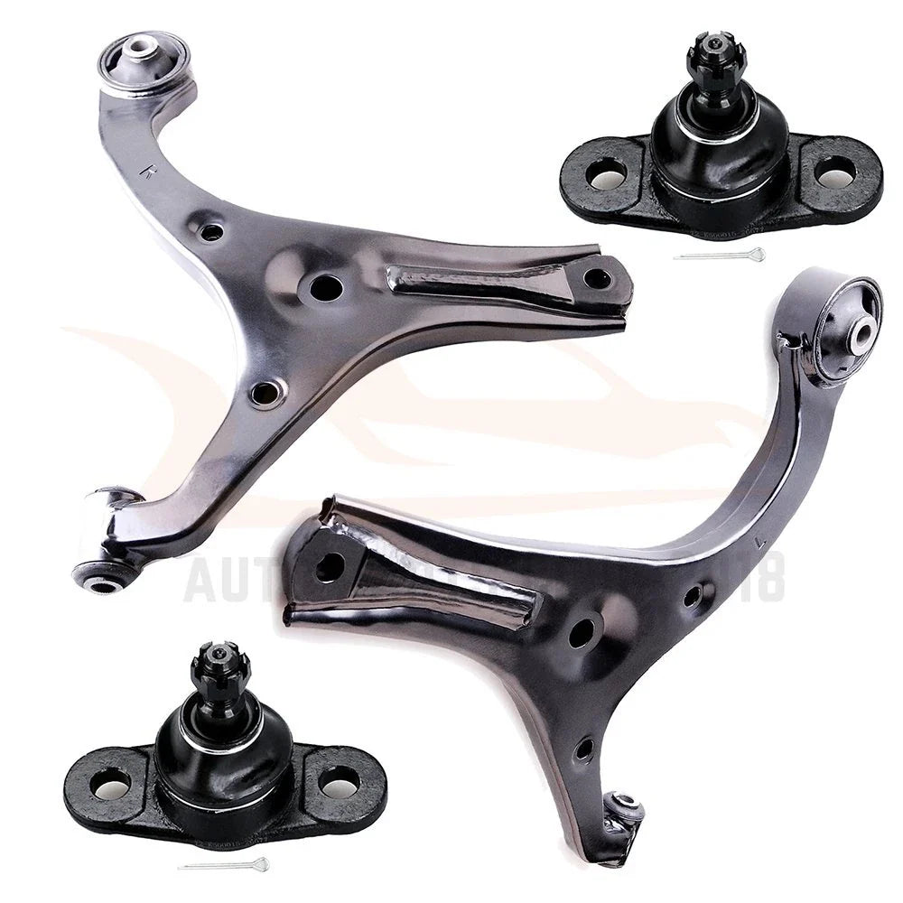 Set of 4 Front Lower Control Arms & Ball Joints for Hyundai Accent (2006–2011)