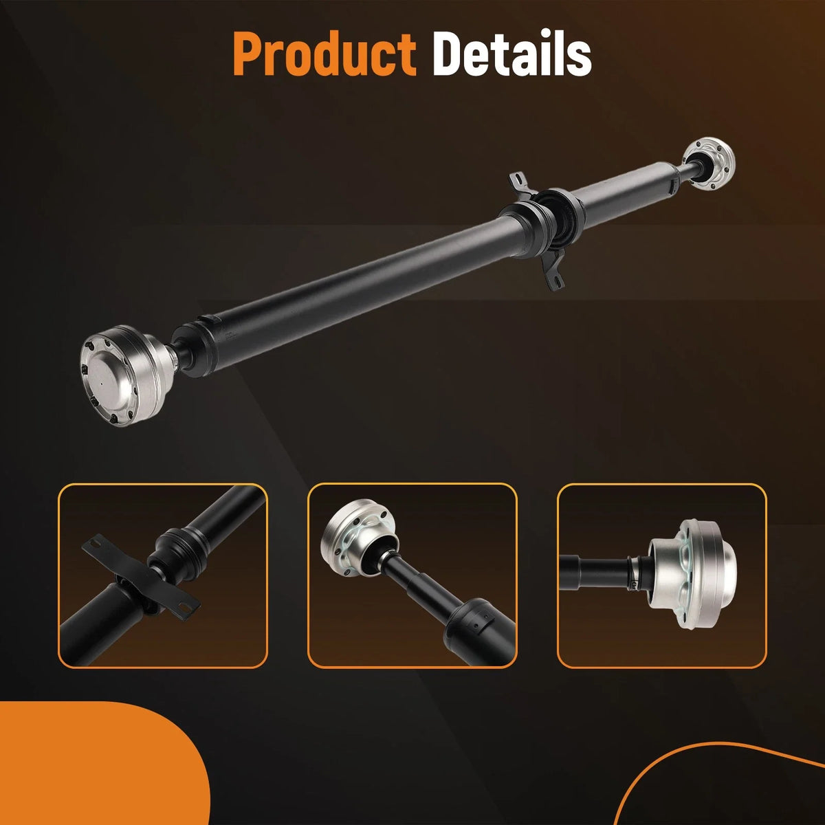 Rear Driveshaft Propshaft for Dodge Challenger 6.2L 6.4L (2015–2023) 53010735AF