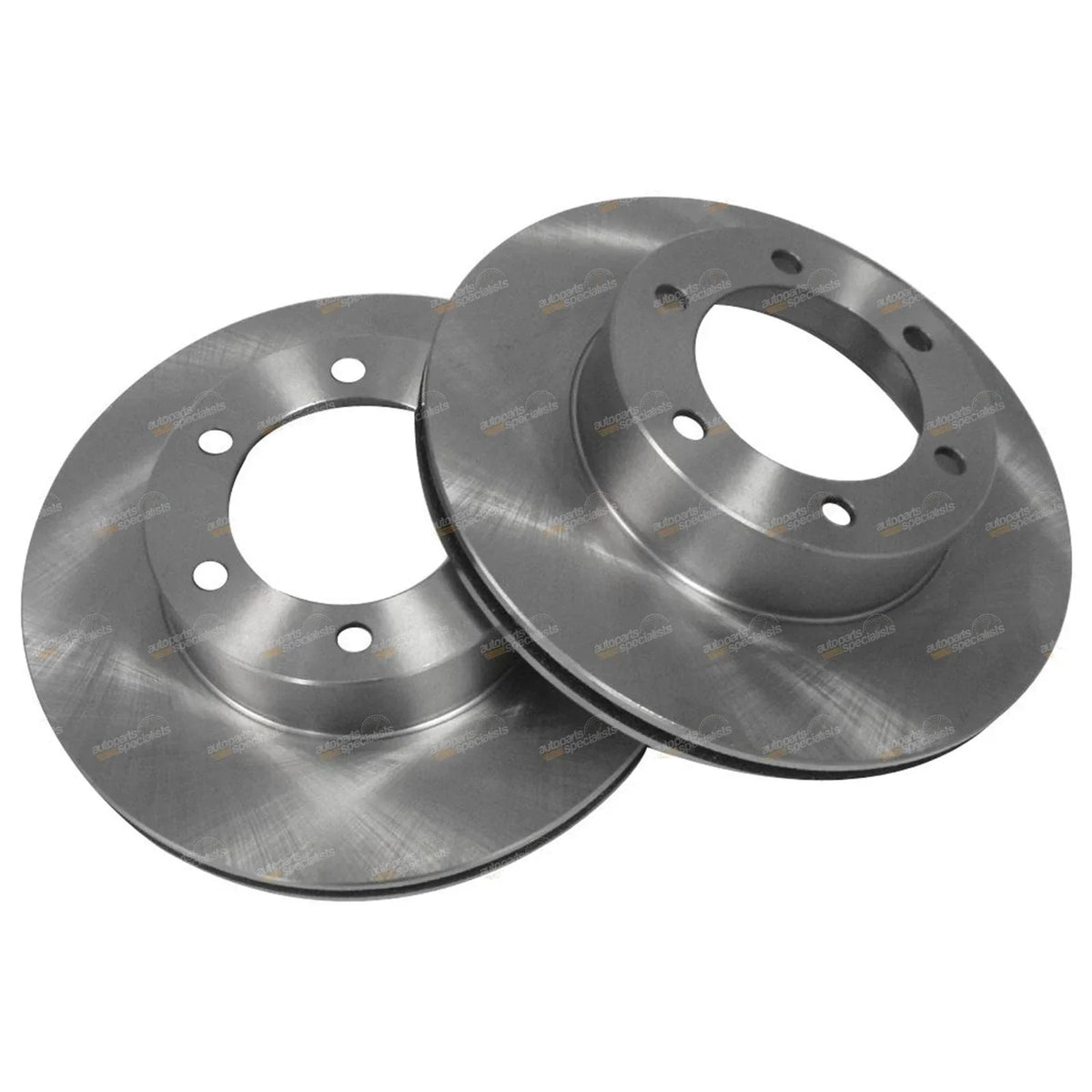 Front Brake Rotors + Pads Set for Toyota Prado 2002 to 2009