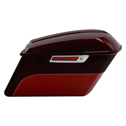 Saddlebags for Harley Street Glide (2014–Present) - Red Sunglo/Mysterious Red