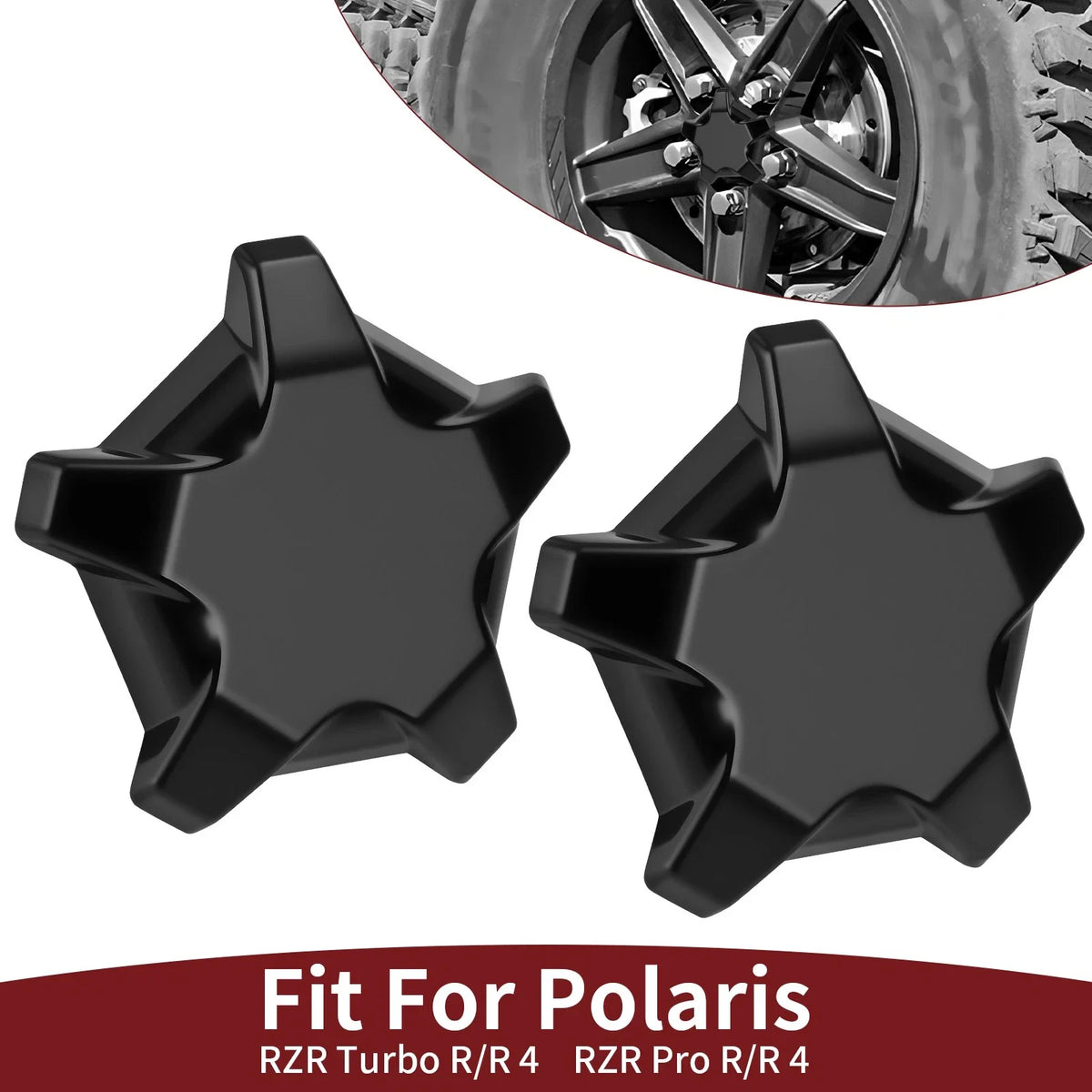 5 Lug Rim Cap for Polaris RZR Pro R 4 Dynamix Ultimate (1523842-744)