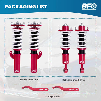 Coilovers Lowering Kit for Mitsubishi Lancer ES (2008-2016)