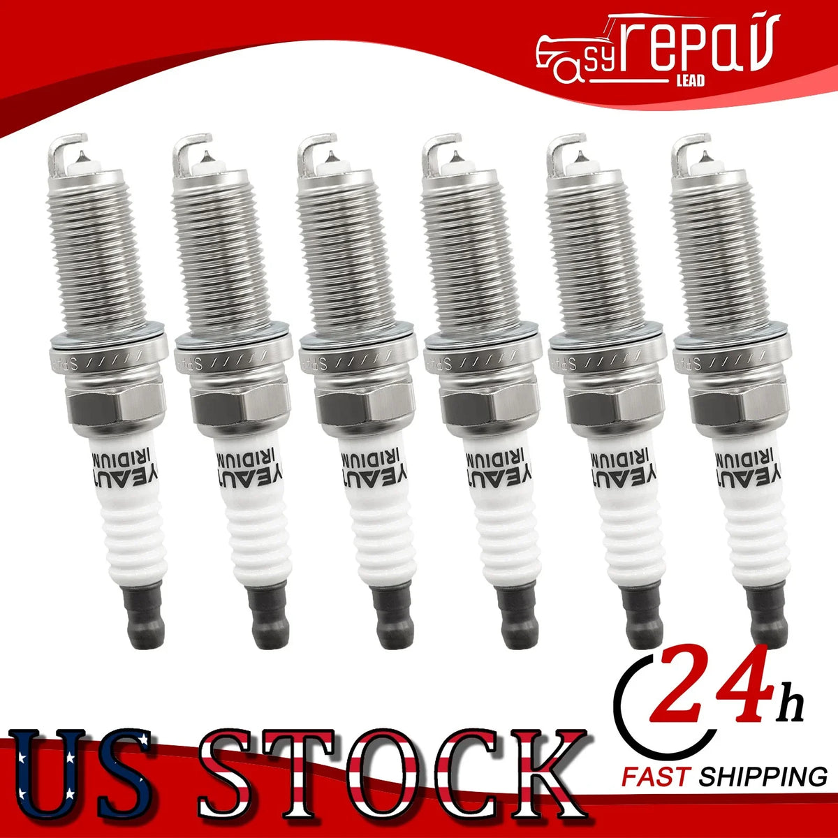 6 Ignition Coils with Spark Plugs for BMW X3 X5 528xi 2006-2010