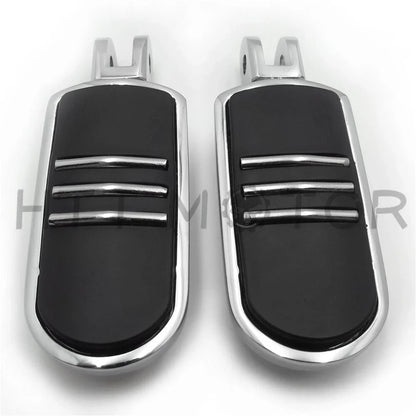 Set of 2 Streamliner Chrome Footpegs for Harley FXBB FXBR FXBRS FXLR (2018–Later)