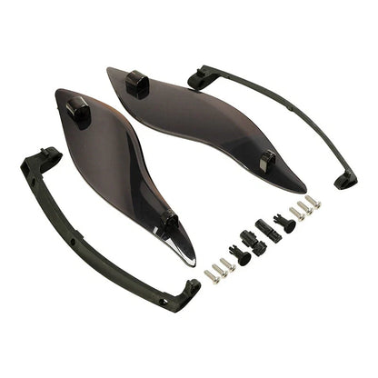 Smoked Side Wings Air Deflectors for Harley Electra Road Glide 2014-2024